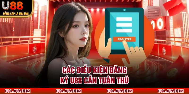 Các điều kiện đăng ký U88 cần tuân thủ