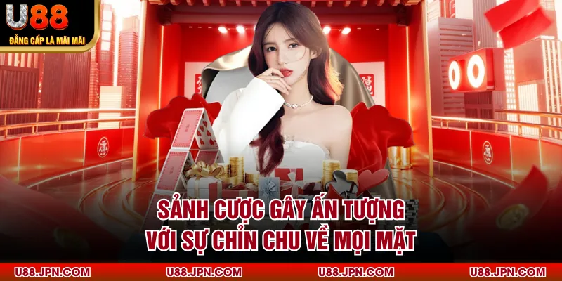 Sảnh cược gây ấn tượng với sự chỉn chu về mọi mặt